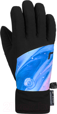 Перчатки лыжные Reusch Beatrix R-TEX XT Junior  / 6361277-7799 (р-р 5.5, Black/Multicolour)