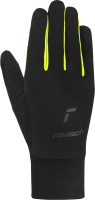 Перчатки лыжные Reusch Liam Touch-TEC / 6306105-7752 (р-р 7, Black/Safety Yellow) - 