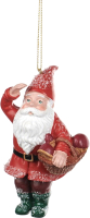 Елочная игрушка Goodwill Xmas 2023 Санта с лукошком / TR 22422-1 - 