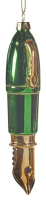 Елочная игрушка Goodwill Xmas 2023 Перо зеленое / YA 92412-1 - 