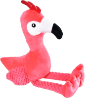 Игрушка для собак Homepet Фламинго с пищалкой и шуршащим эффектом / 83598 - 