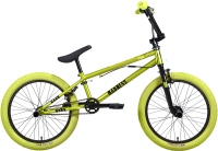 Велосипед STARK Madness BMX 3 2024 (зеленый металлик/черный/зеленый/хаки) - 
