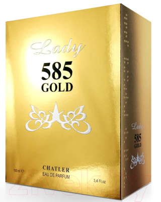 Парфюмерная вода Chatler 585 Gold Lady (100мл)