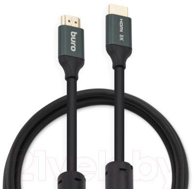 Кабель Buro HDMI BHP-HDMI-2.1-5G (5м, черный)