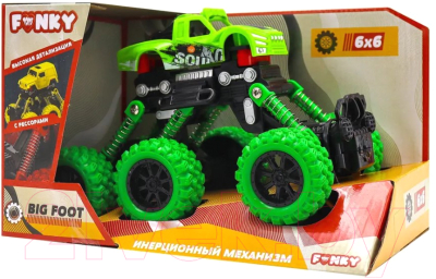 Автомобиль игрушечный Funky Toys Внедорожник / FT97933 (зеленый)