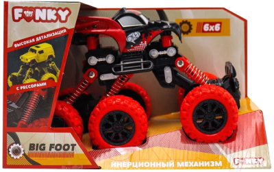 Автомобиль игрушечный Funky Toys Внедорожник / FT97932 (красный)