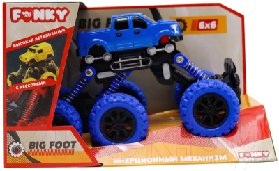 Автомобиль игрушечный Funky Toys Внедорожник / FT97934 (синий)
