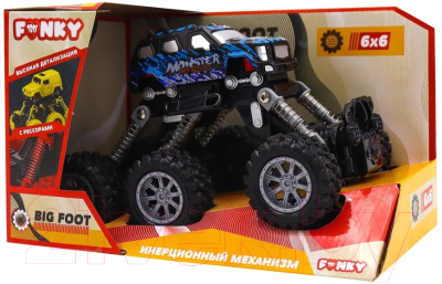 Автомобиль игрушечный Funky Toys Внедорожник / FT97931 (черный)