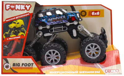 Автомобиль игрушечный Funky Toys Внедорожник / FT97931 (черный)
