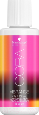 Эмульсия для окисления краски Schwarzkopf Professional Igora Vibrance Developer Lotion 4% (60мл)