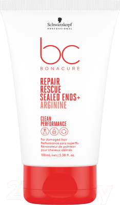 Крем для волос Schwarzkopf Professional Bonacure Peptide Repair Rescue Sealed Ends (100мл)
