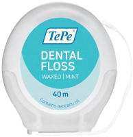 Зубная нить TePe Dental Floss Мятная (40м) - 