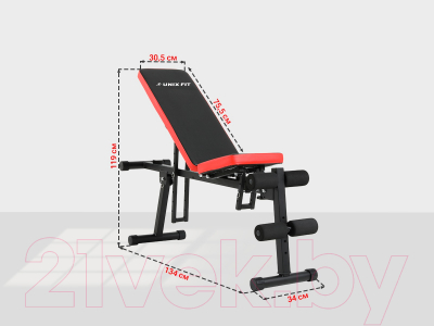 Изображение товара Скамья многофункциональная UNIX Fit Bench 130P / BSBN130P
