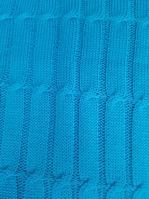 Плед Romgil РВ0067-ШЕ6 (120x160, синяя волна)