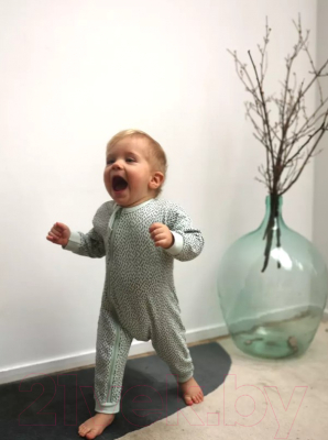 Изображение товара Набор комбинезонов для малышей MOWbaby Birds / 1282 (Blue, р.56)