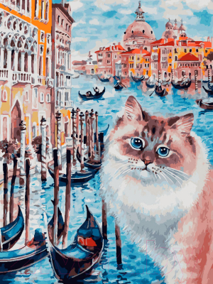 Картина по номерам БЕЛОСНЕЖКА Мечты о Венеции / 969-AS 