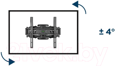 Кронштейн для телевизора Gembird WM-58ST-01