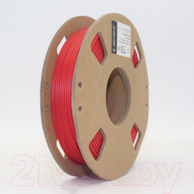 Пластик для 3D-печати Gembird PLA 3DP-PLA1.75GE-01-R (1.75мм, 200г, красный)