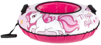 Тюбинг-ватрушка Snowstorm BZ-100 Unicorn / W112884 (100см, розовый) - 