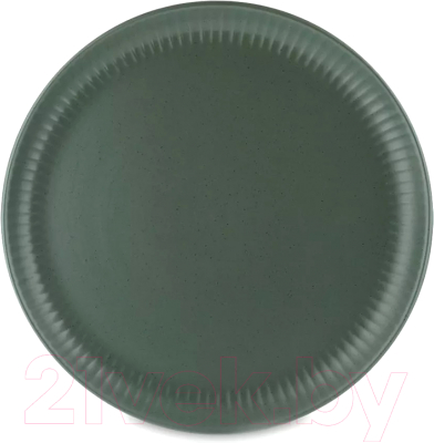 Тарелка столовая обеденная Walmer Ripple / W37000967 (зеленый)