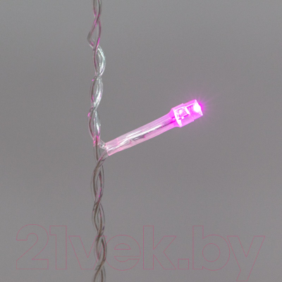 Световой занавес Neon-Night Дождь LED 235-097 (розовый)
