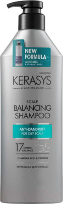 Шампунь для волос KeraSys Для жирной и проблемной кожи головы (400мл)