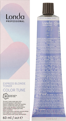 Крем-краска для волос Londa Professional Color Tune Экспресс-тонер /19 (60мл, пепельный сандрэ)
