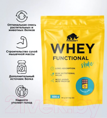 Протеин Prime Kraft Whey Functional Shake (500г, шоколад)