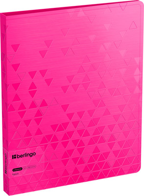 Папка для бумаг Berlingo Neon / RB4_4D391 (розовый неон) - 