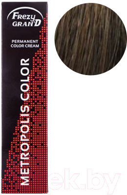 Крем-краска для волос Frezy Grand Metropolis Color 7/7 (100мл, русый коричневый)