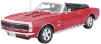 Масштабная модель автомобиля Maisto 1967 Chevrolet Camaro SS 396 / 31684 (красный) - 