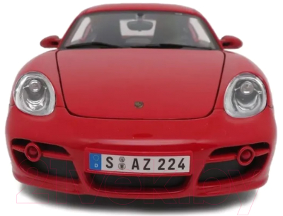 Масштабная модель автомобиля Maisto Porsche Cayman / 31122 (красный)