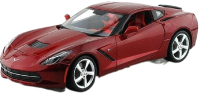 Масштабная модель автомобиля Maisto 2014 Corvette Stingray / 31182 (красный) - 
