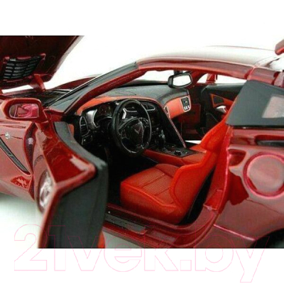 Масштабная модель автомобиля Maisto 2014 Corvette Stingray / 31182 (красный)