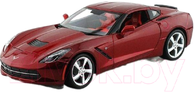 Масштабная модель автомобиля Maisto 2014 Corvette Stingray / 31182 (красный)