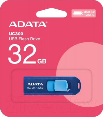 Usb flash накопитель A-data UC300 32GB (ACHO-UC300-32G-RNB/BU)