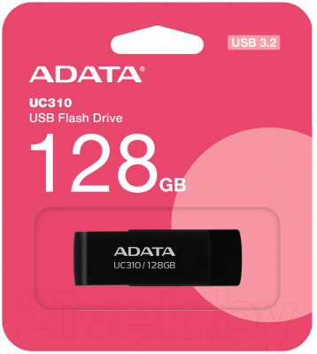 Usb flash накопитель A-data UC310 128GB (UC310-128G-RBK)