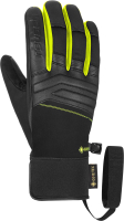 Перчатки лыжные Reusch Jupiter Gore-Tex / 6301370-7752 (р-р 8.5, Black/Safety Yellow) - 