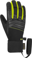 Перчатки лыжные Reusch Jupiter Gore-Tex / 6301370-7752 (р-р 9, Black/Safety Yellow) - 