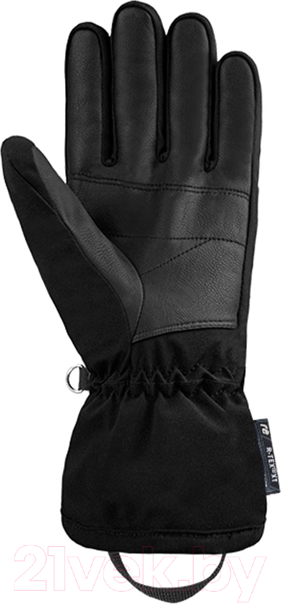 Перчатки лыжные Reusch Helena R-TEX XT / 6331213-7771 (р-р 6, Blck/Blck Melang/Pink Glo) — фото 2