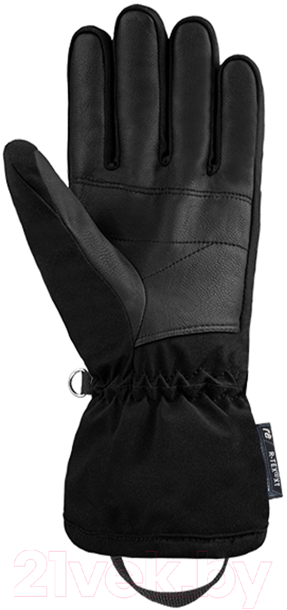Перчатки лыжные Reusch Helena R-TEX XT / 6331213-7771 (р-р 8, Blck/Blck Melang/Pink Glo) — фото 2