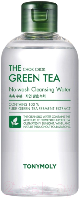 Вода для лица Tony Moly The Chok Chok Green Tea Cleansing Water Очищающая (300мл)
