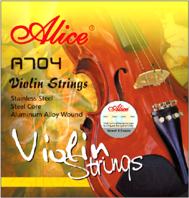 Струны для смычковых Alice A704
