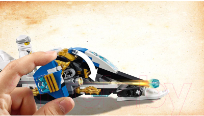 Конструктор Lego Ninjago Мотоцикл-клинок Кая и снегоход Зейна 70667