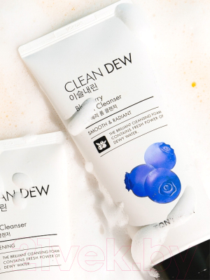Пенка для умывания Tony Moly Clean Dew Blueberry Foam Cleanser (180мл)