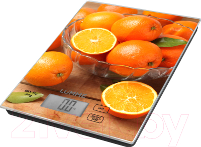 Кухонные весы Lumme LU-1342 (апельсиновый фреш)