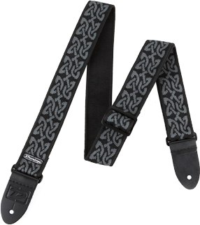 

Ремень для гитары, D38-14GY Strap Celtic Grey
