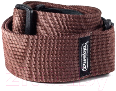 

Ремень для гитары Dunlop Manufacturing, D27-01BR Strap Ribbed Cotton Chocolate