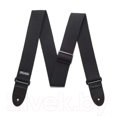 

Ремень для гитары Dunlop Manufacturing, D21-01BK Cotton Black