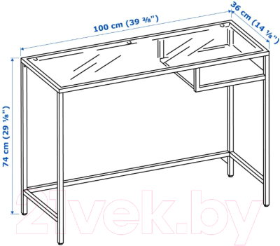 Письменный стол Ikea Витше 503.850.19